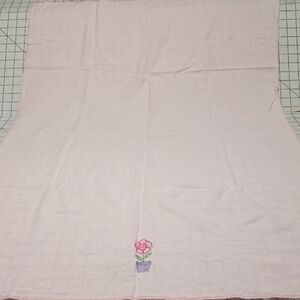 Pink Flannel Blanket 28x38‎ Preloved, Especially For Baby
